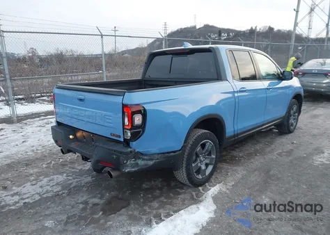 2024 Honda Ridgeline Trailsport from USA, damaged, VIN 5FPYK3F63RB018783